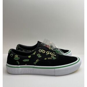 Vans X Shake Junt Mens Era Pro Skate Shoe Mens Size 8 Suede Canvas Black Sneaker